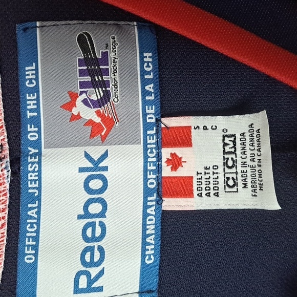 CHL Barrie Colts Reebok Hockey Jersey Size Small - Picture 4 of 11
